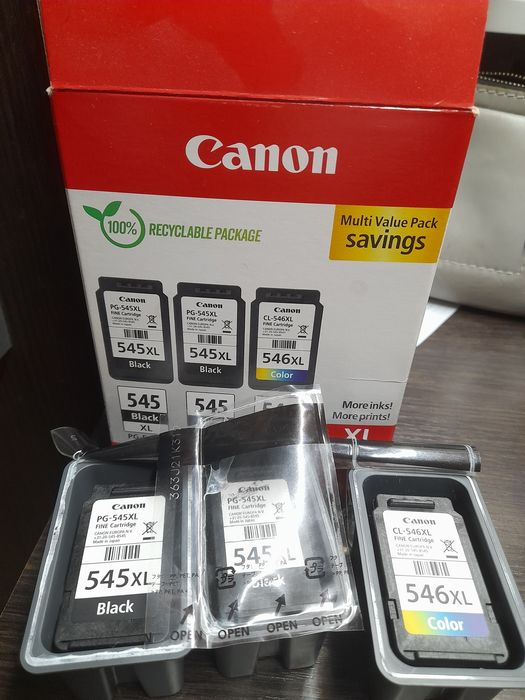 Картриджи XL для Canon б/у