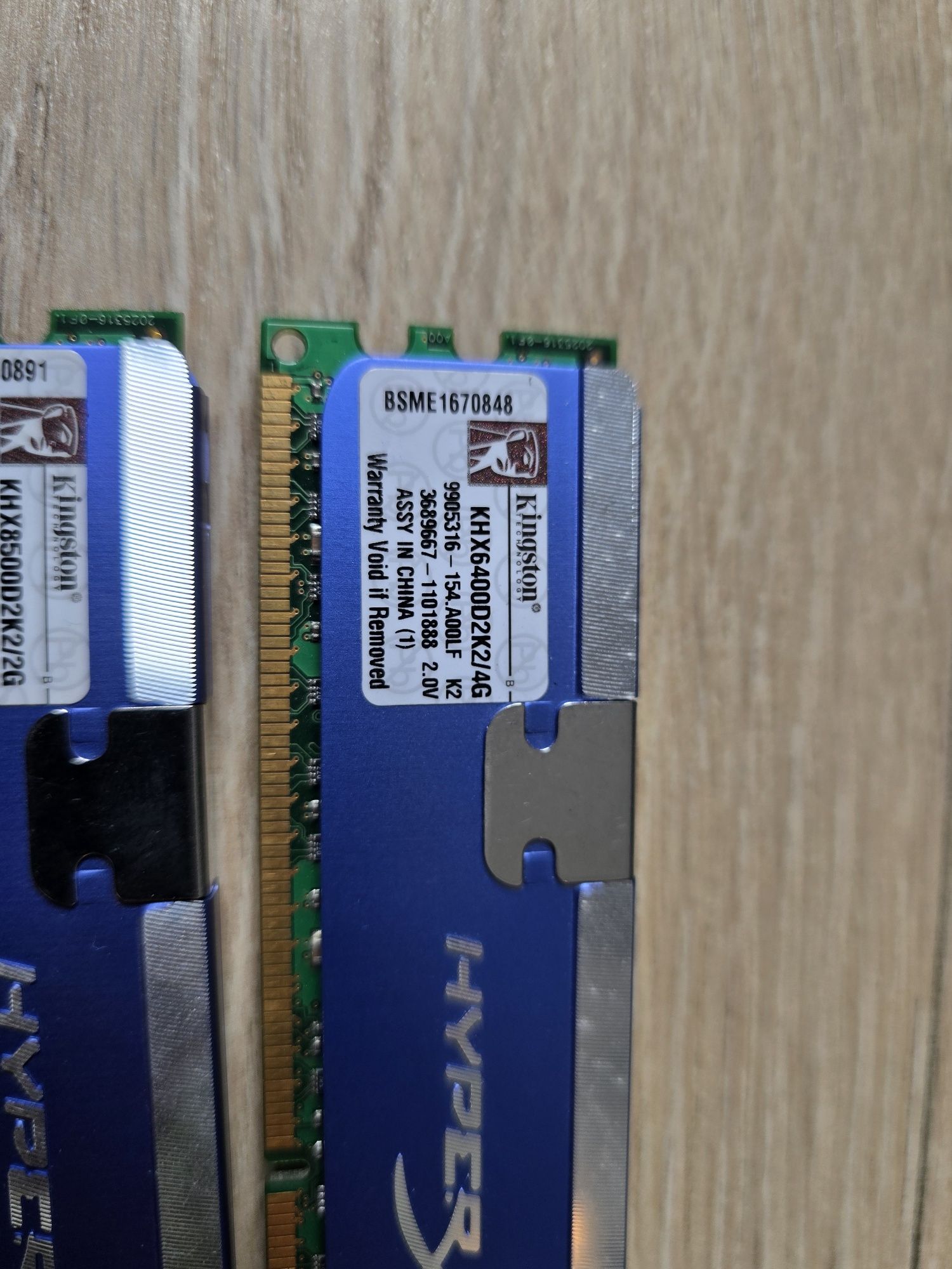 Pamięci RAM Kingston HyperX DDR2