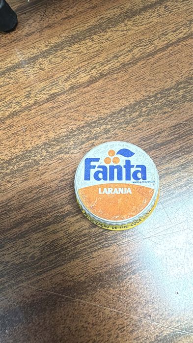 Tampa da fanta antiga