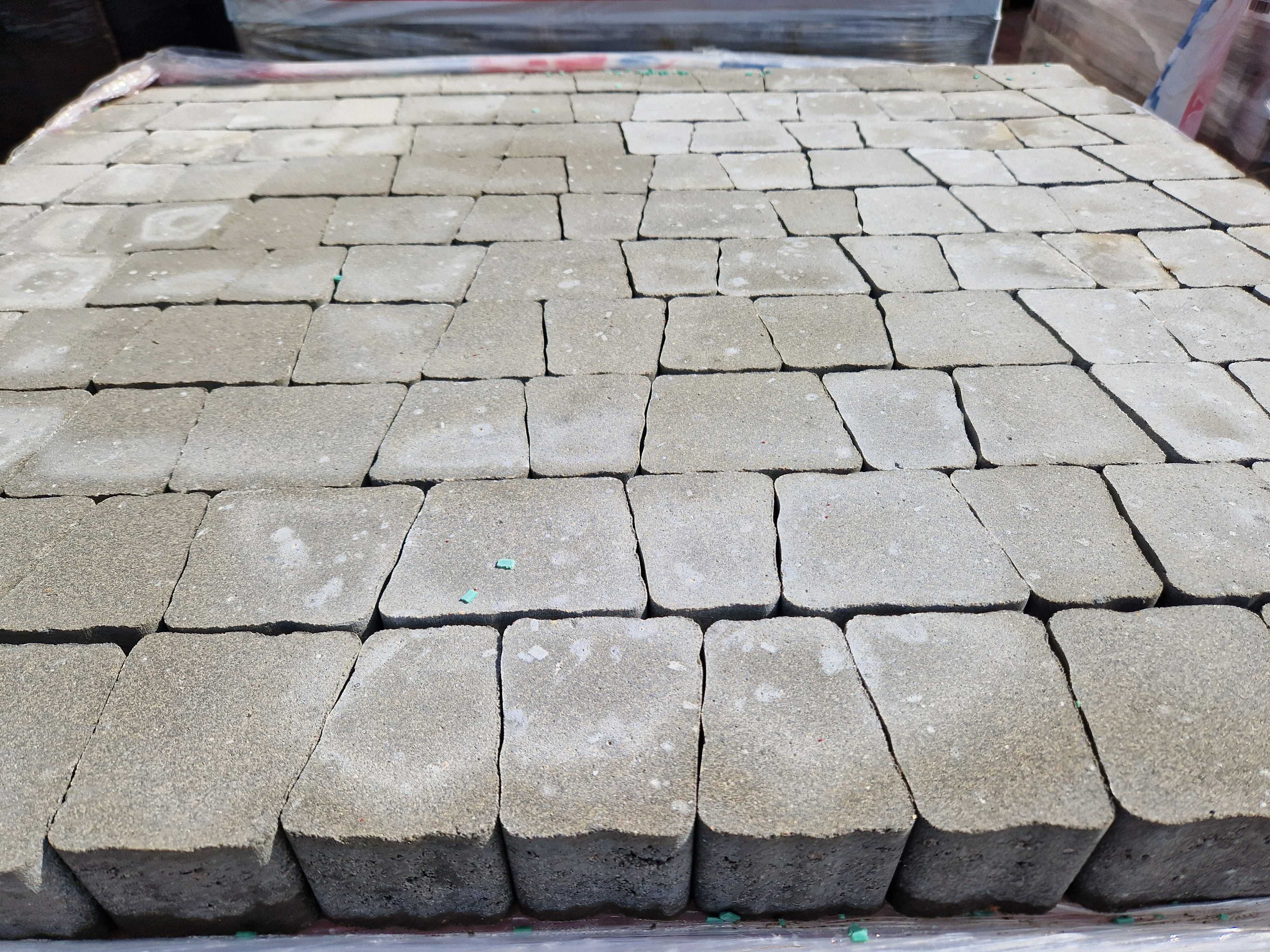 Kostka Brukowa Savona Klasyczna Szara 6 cm Trapez Podjazd II gatunek