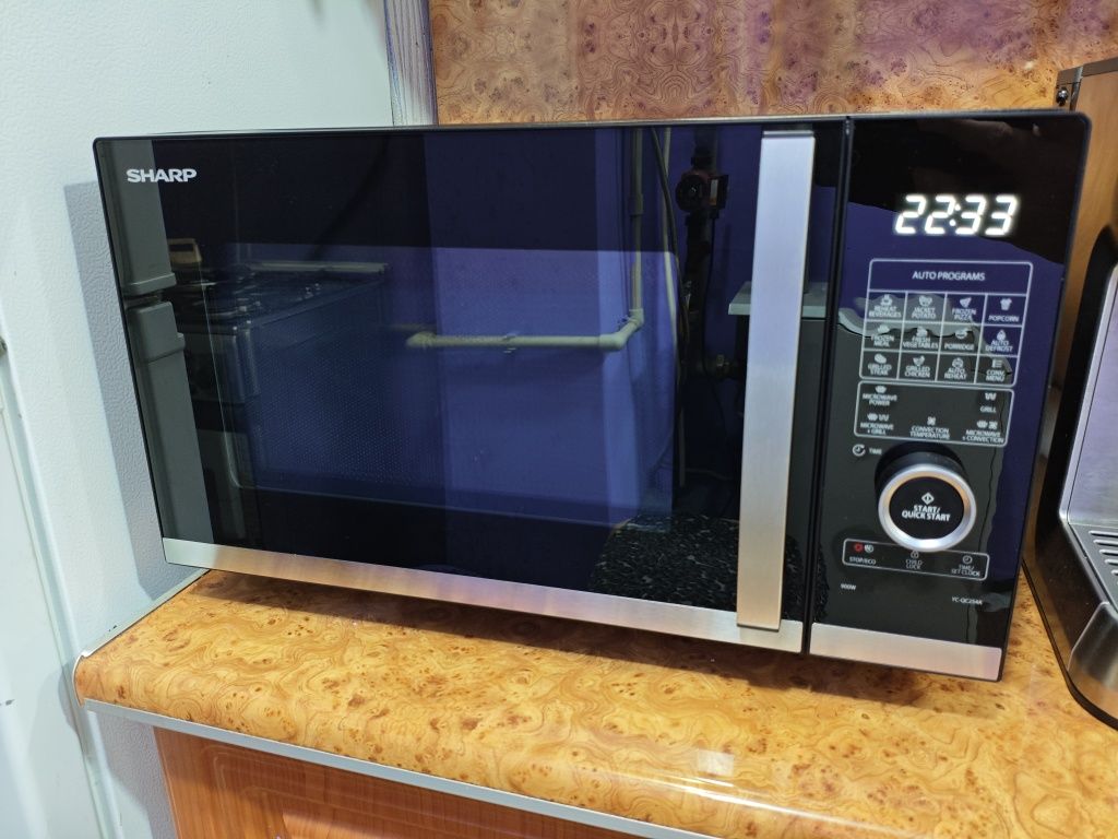 Микроволновая печь Sharp QC254AEB Black