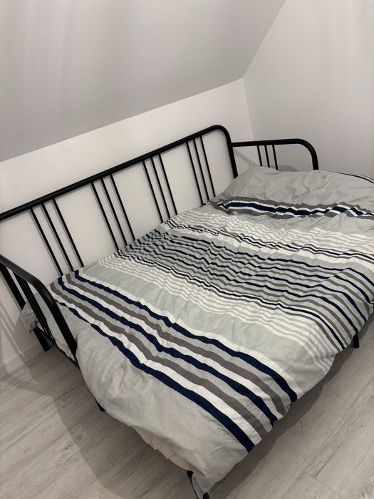 Łóżko metalowe rozsuwane ikea 80x200
