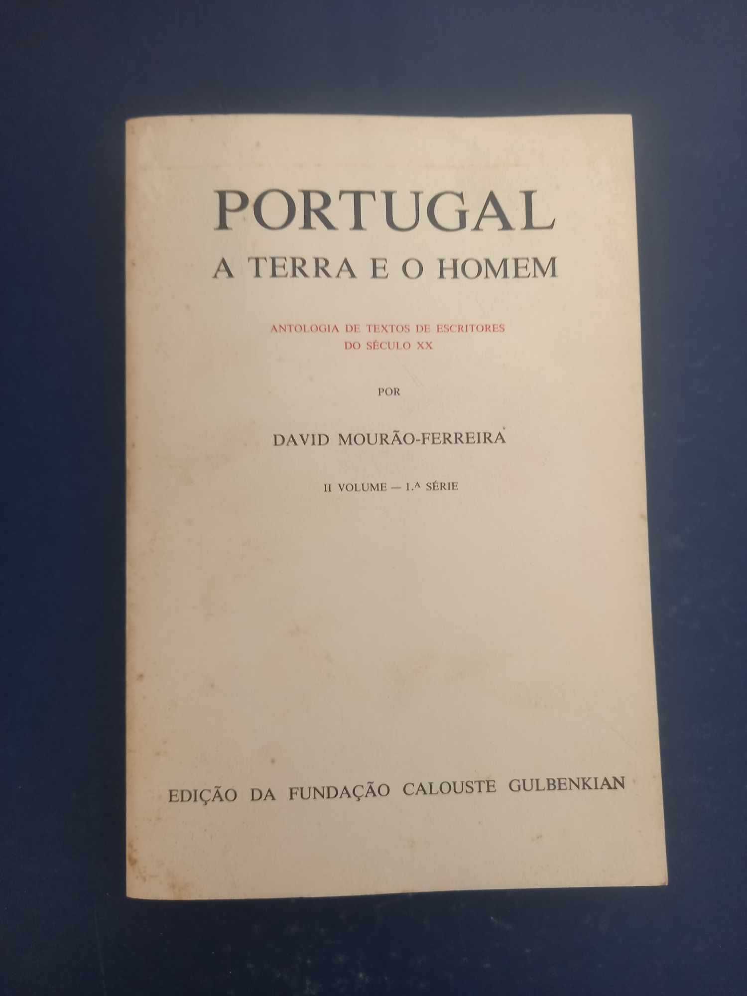 Livro Portugal a Terra e o Homem (II Volume–1.ª série)