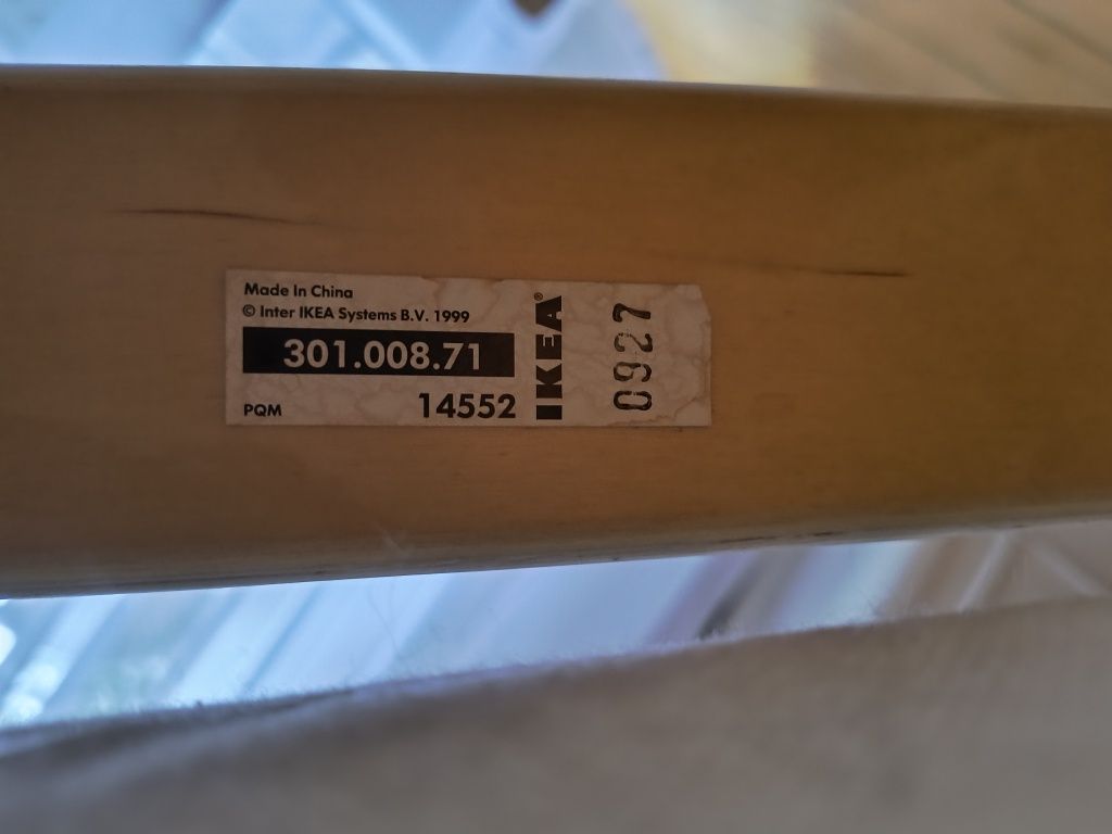 Fotel IKEA, jasny