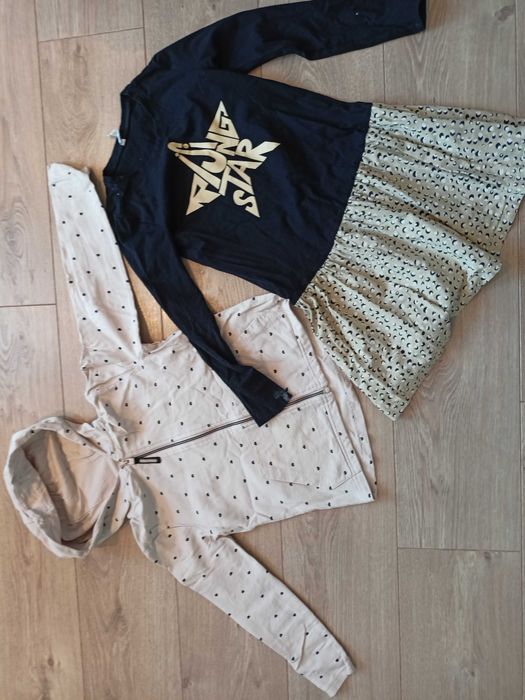 Mega paka 122/128 firmowe dziewczynka