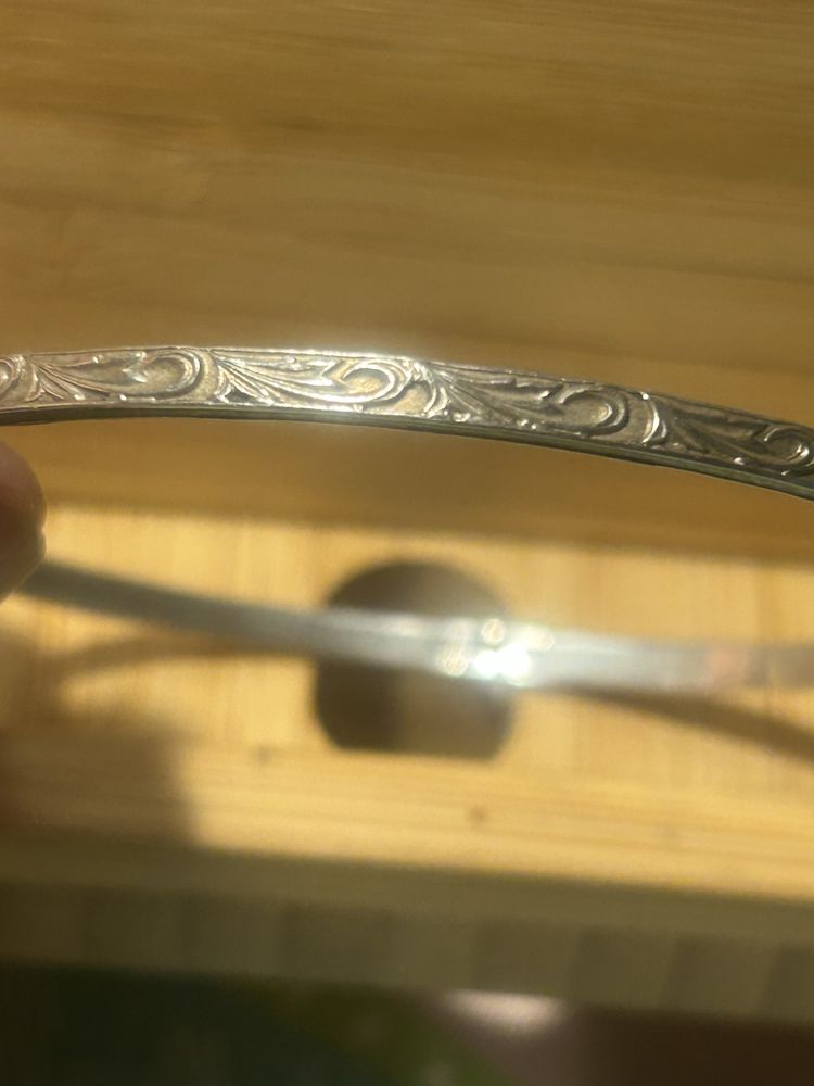 Warmet bransoletka srebro 800 sztywna 6,5 cm