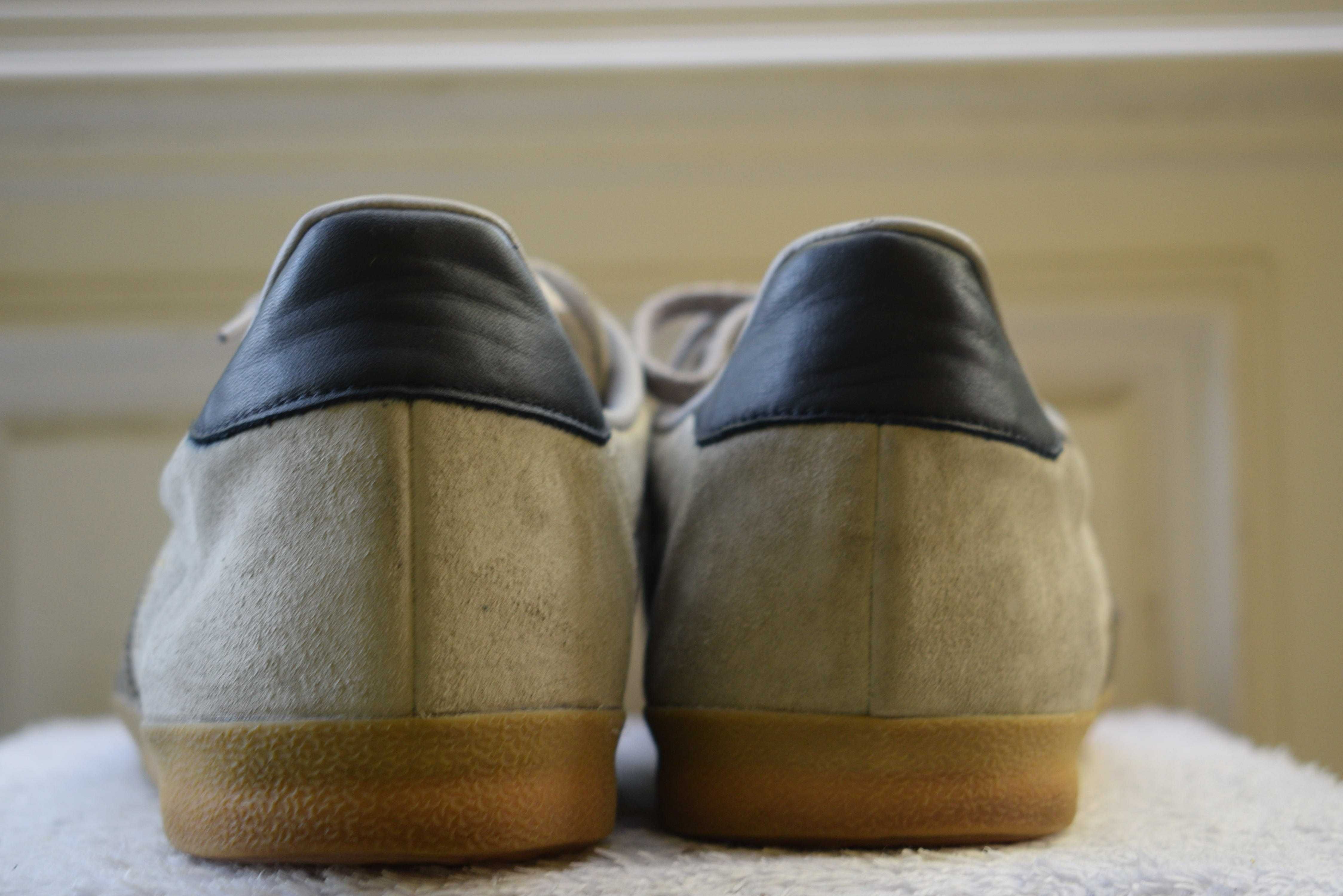 кожаные кроссовки кросовки туфли сникеры Adidas Gazelle р. 46 29.6 см