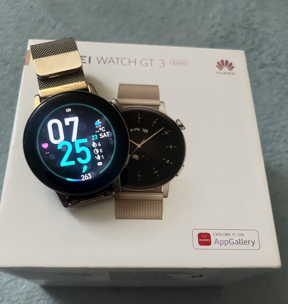 Smartwatch zegarek damski Huawei Watch Gt 3