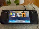 Steam deck LCD z dyskiem 256 GB i karta 256 GB super szybka