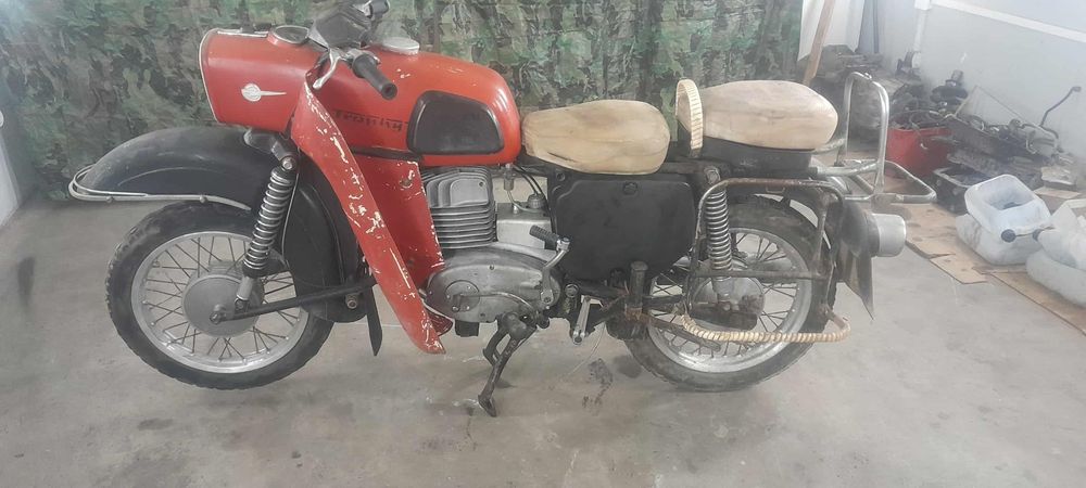Mz Trophy ES 250/2 Tropik Trophy Pali Jeździ