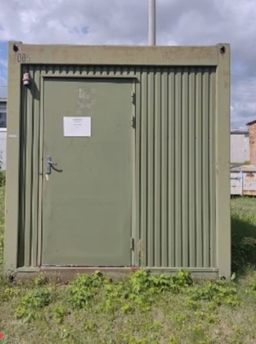 Kontener socjalny. Zamienie
