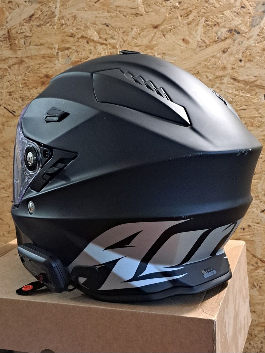 Kask Motocyklowy Airoh Commander XL Full zestaw + Intercom Cardo