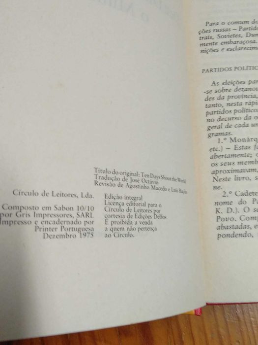 Dez dias que abalaram o mundo