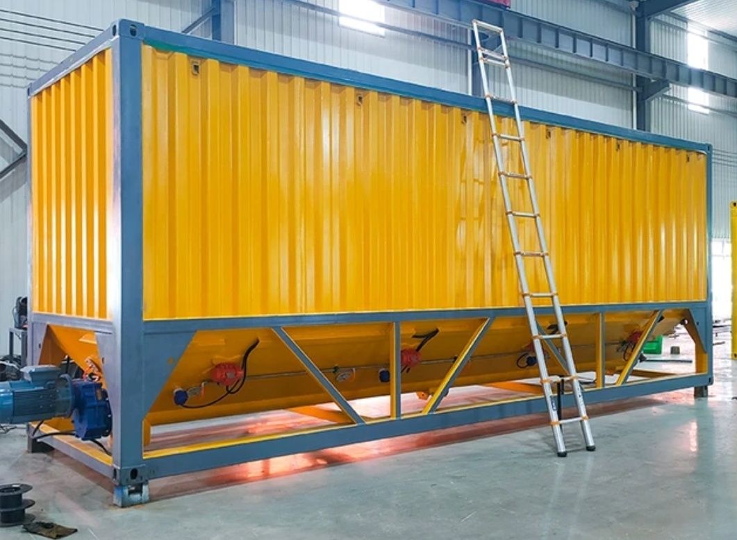 Powertec Nowy mobilny węzeł betoniarski 60m3/h poj. Mieszarki 1,5m3
