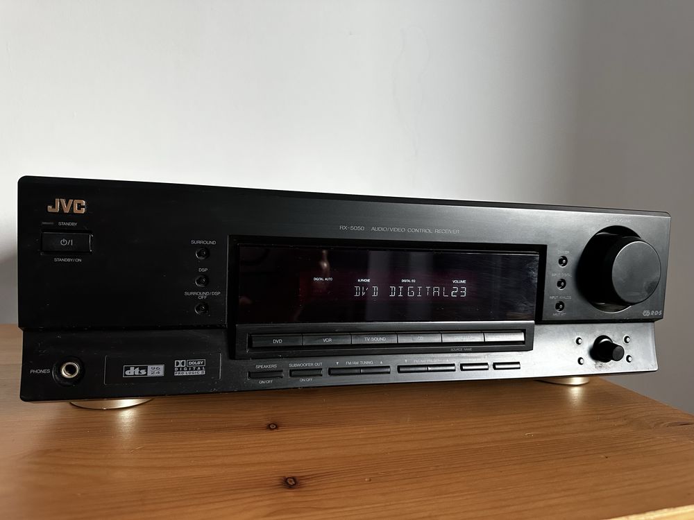 Amplituner JVC RX-5050B z pilotem | Sprawny | Bardzo dobry stan