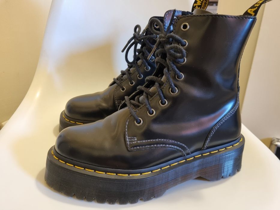 Dr.Martens Jadon Black Polished Smooth r.41