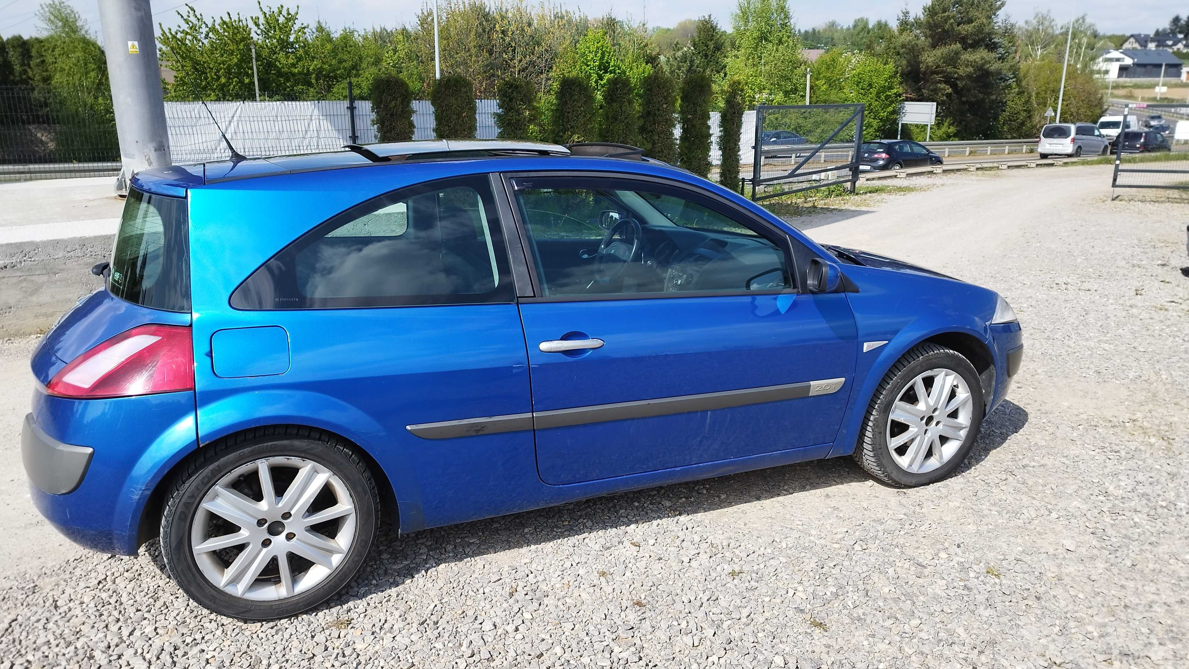 Renault Megane II 2.0 Turbo + LPG Klimatyzacja Panorama