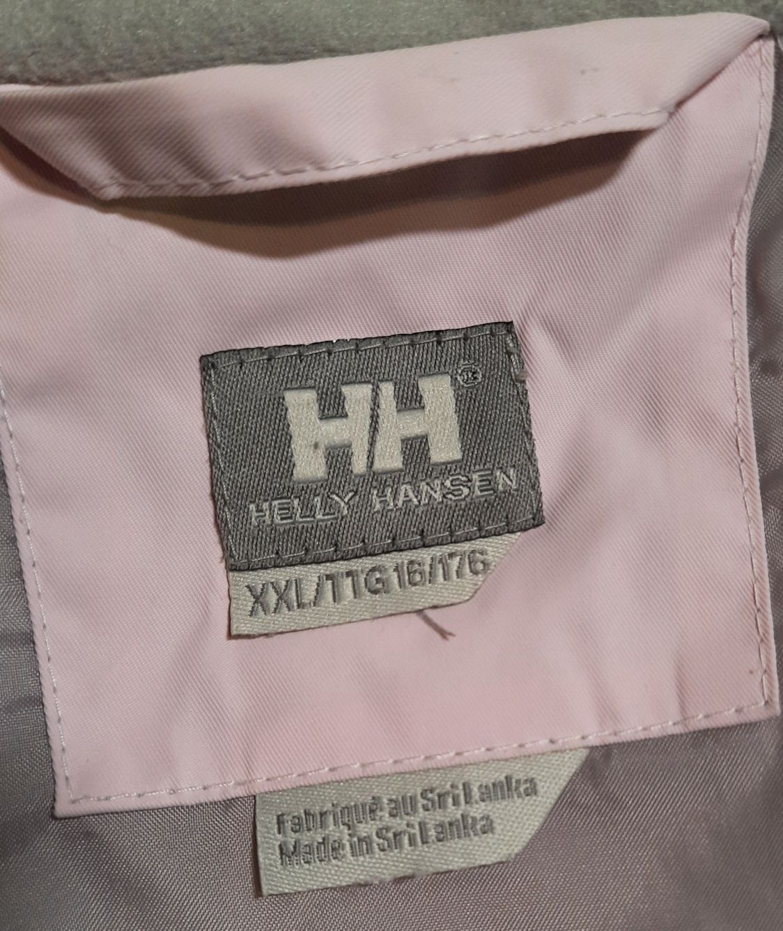 Kurtka Helly Hansen XXL 176cm 16 Lat Narciarska Snowboardowa Różowa