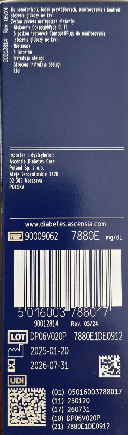 Glukometr ContourPlus ELITE