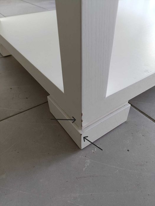 Mesa de centro (madeira maciça)