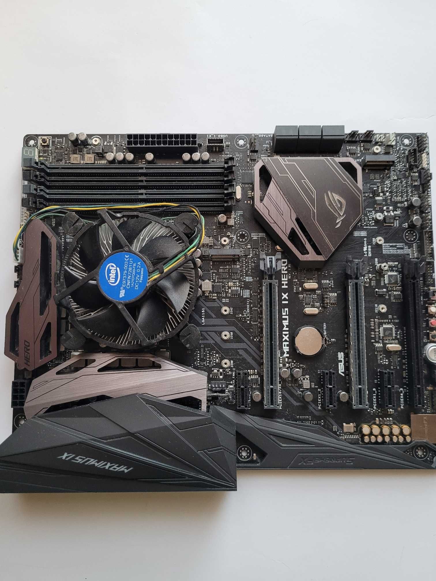 Материнська плата Asus Maximus IX Hero +  Процессор Intel Core i5-7600