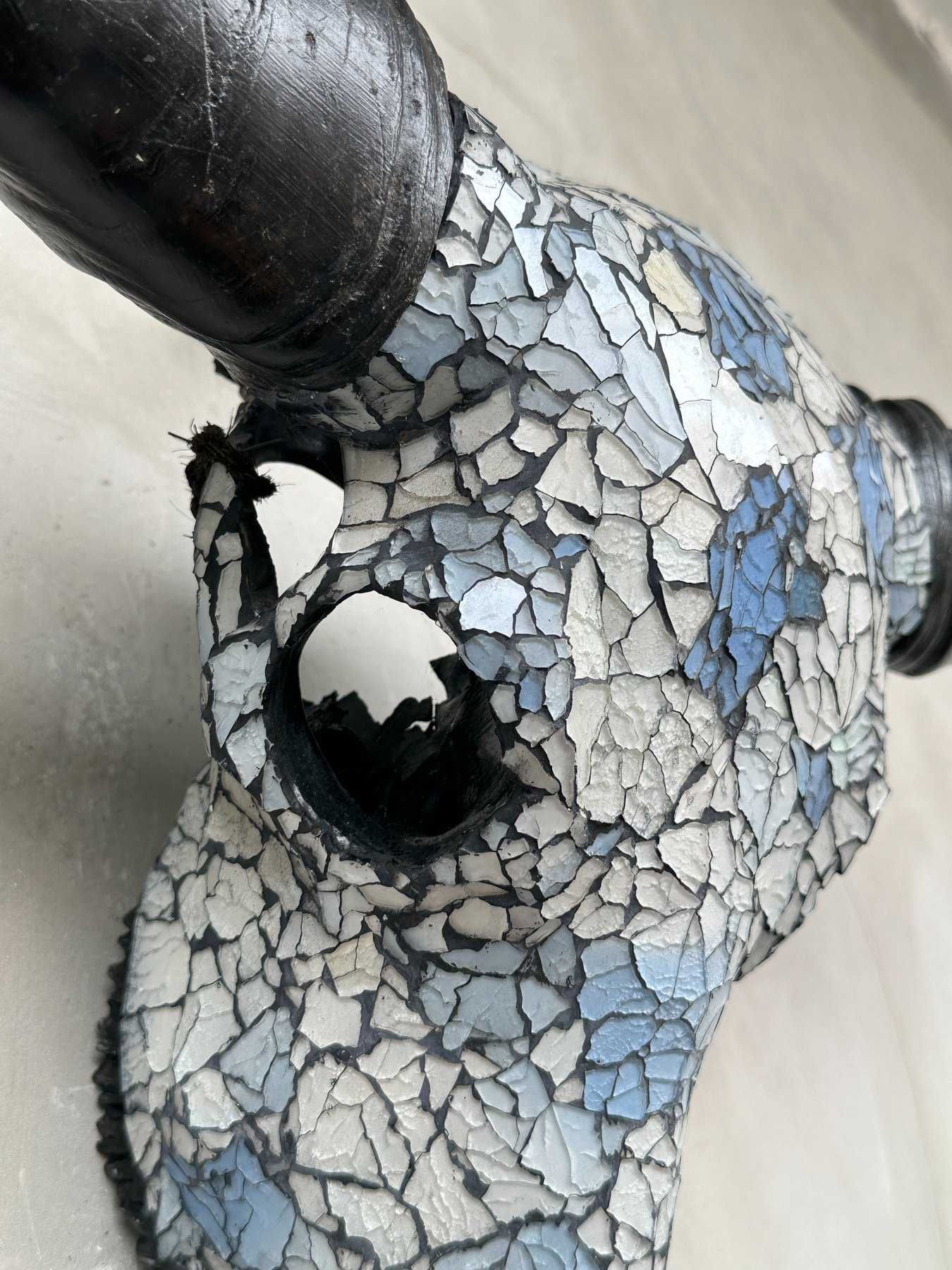 Crânio búfalo de água incrustação mosaico de vidro PREÇO REVENDA