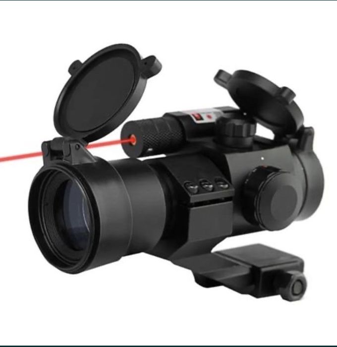 коліматорний приціл з лазером ЛЦВ на автомат ігвинтівки каліматор ак
