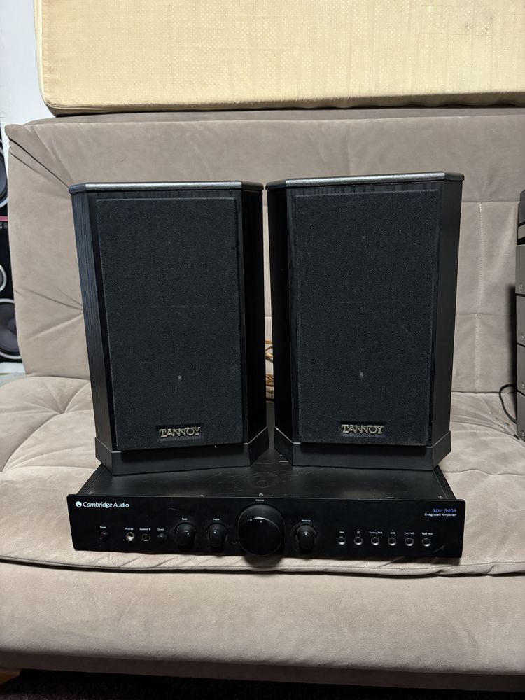 Cambridge audio azure 340a wzmacniacz i monitory Tannoy 603 kolumny