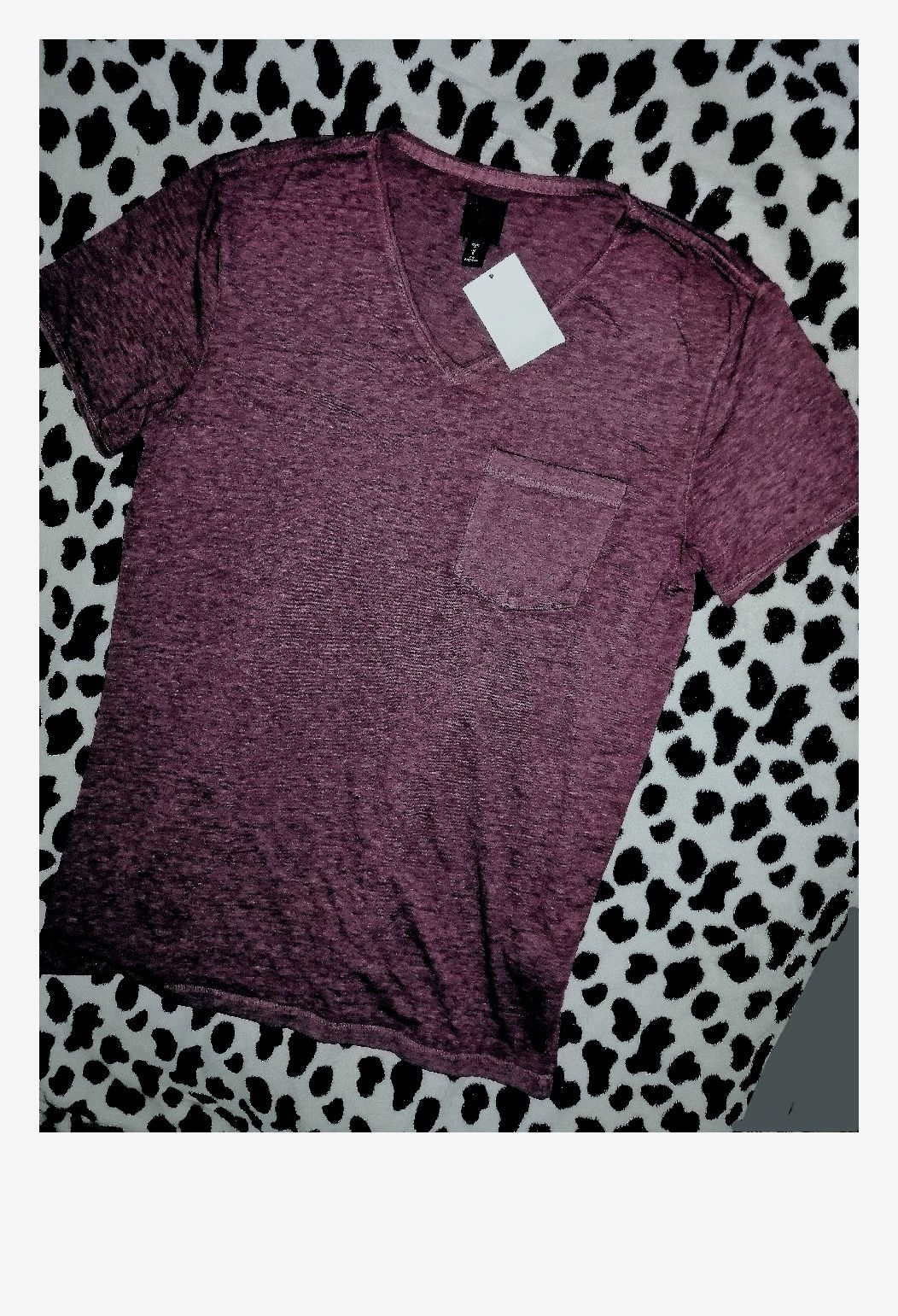 H&M _ nowa z metką. Koszulka bluzka t-shirt  typu basic, prosta