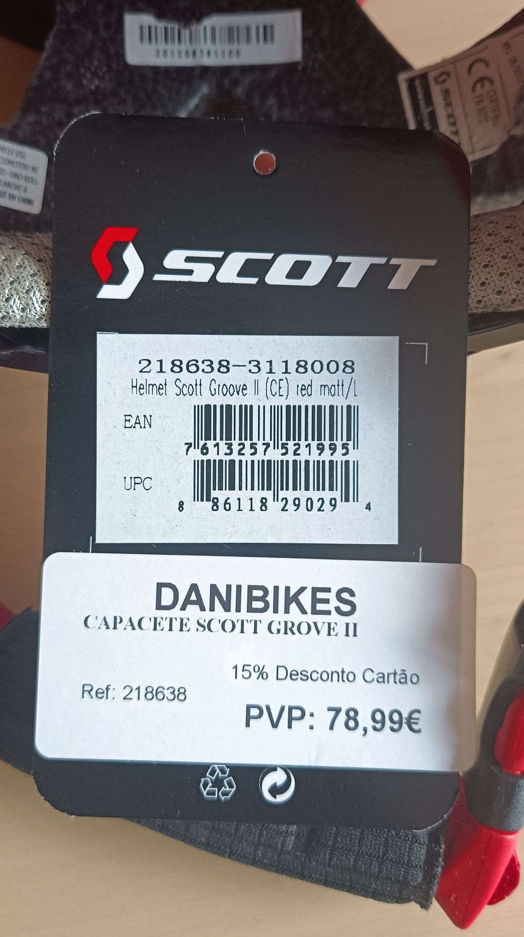 Capacete Ciclismo Scott Groove II