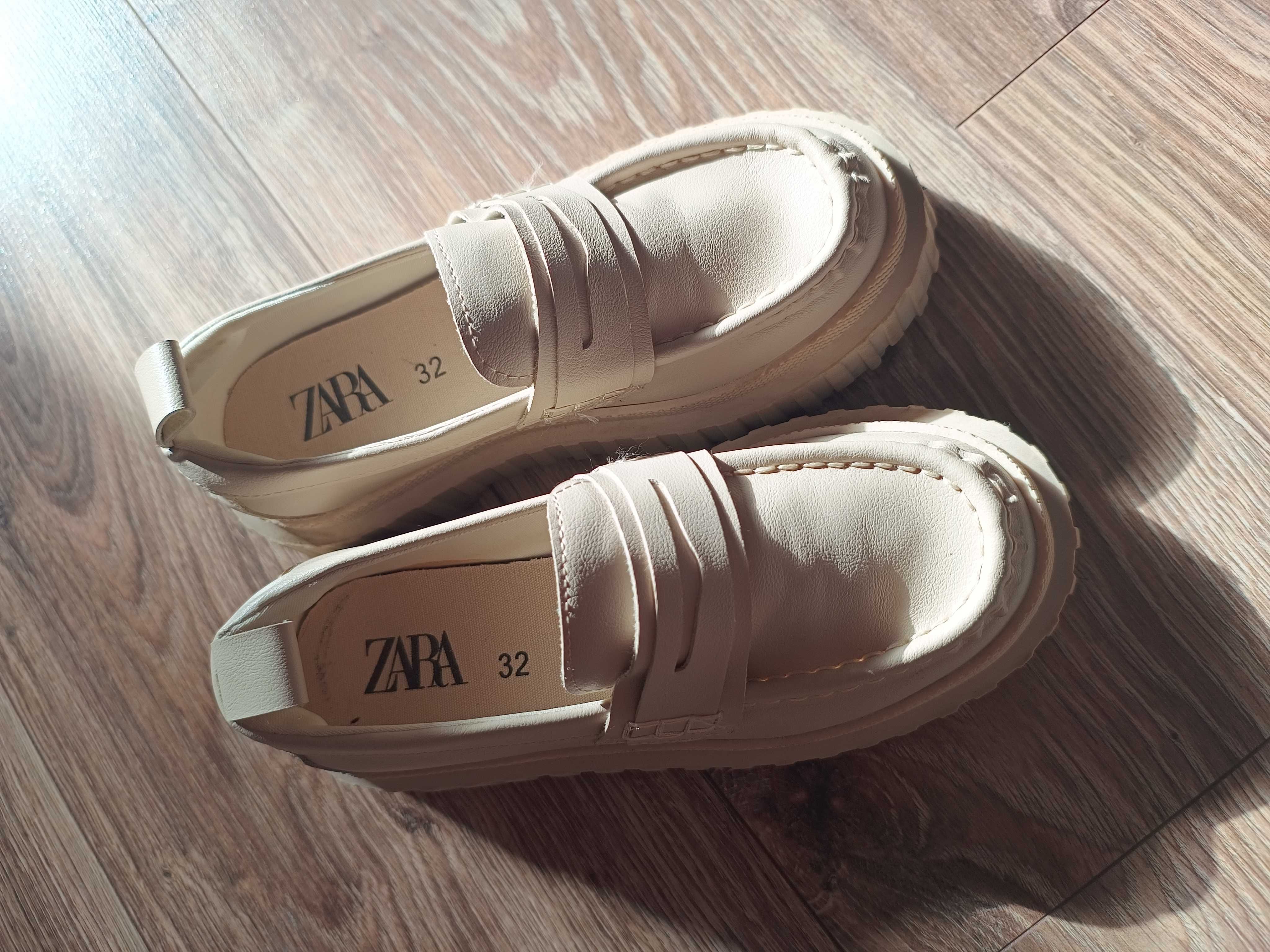 Mokasyny Zara 32 jak nowe