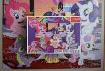 Puzzle 100 el XXL TREFL My Little Pony kucyki nie Disney / Komplet