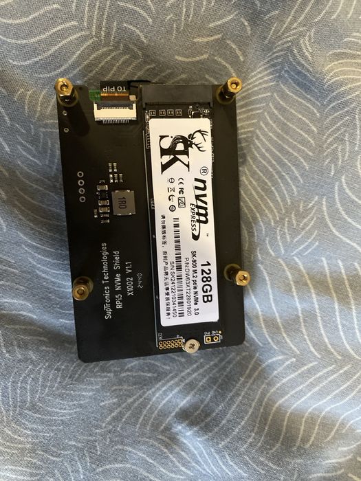 Raspberry Pi 5 8GB RAM + SSD 128GB + Охолодження | Кейс | Вживанний