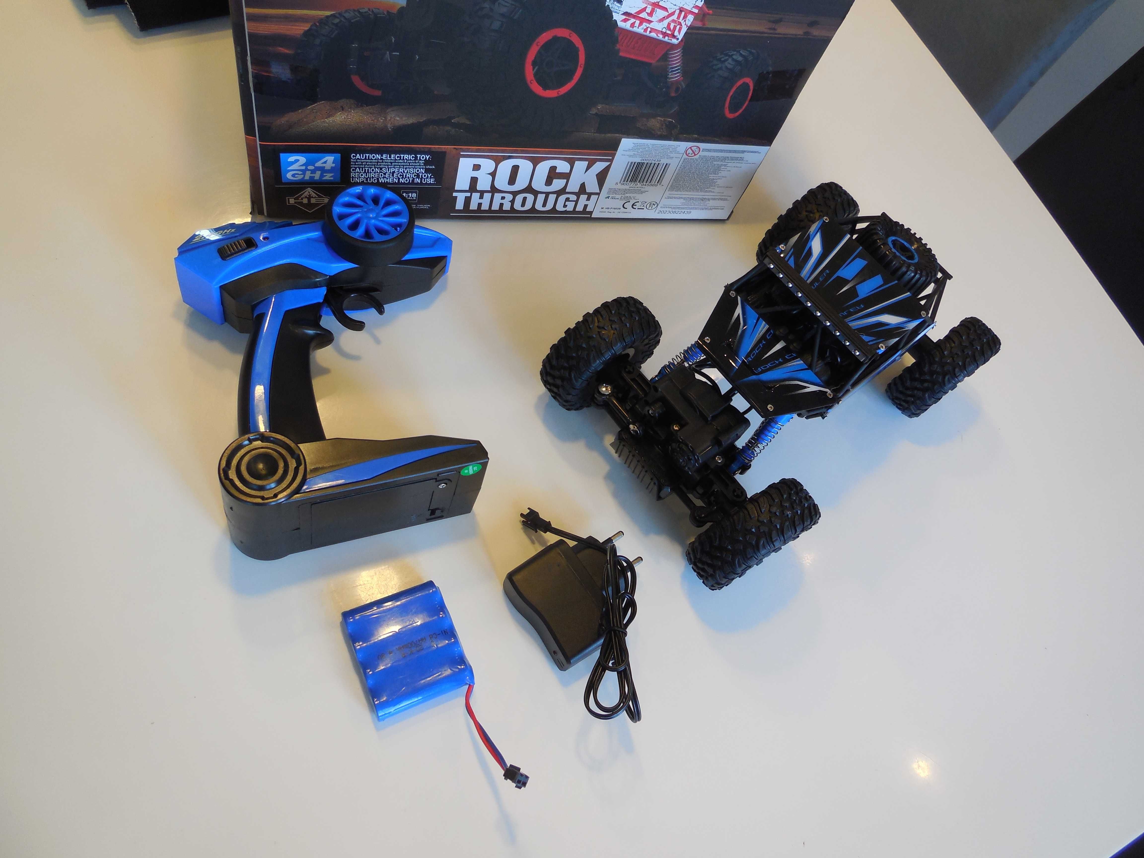 Samochód RC Rock through  Crawler 1:18 4WD 2.4GHz akumulator