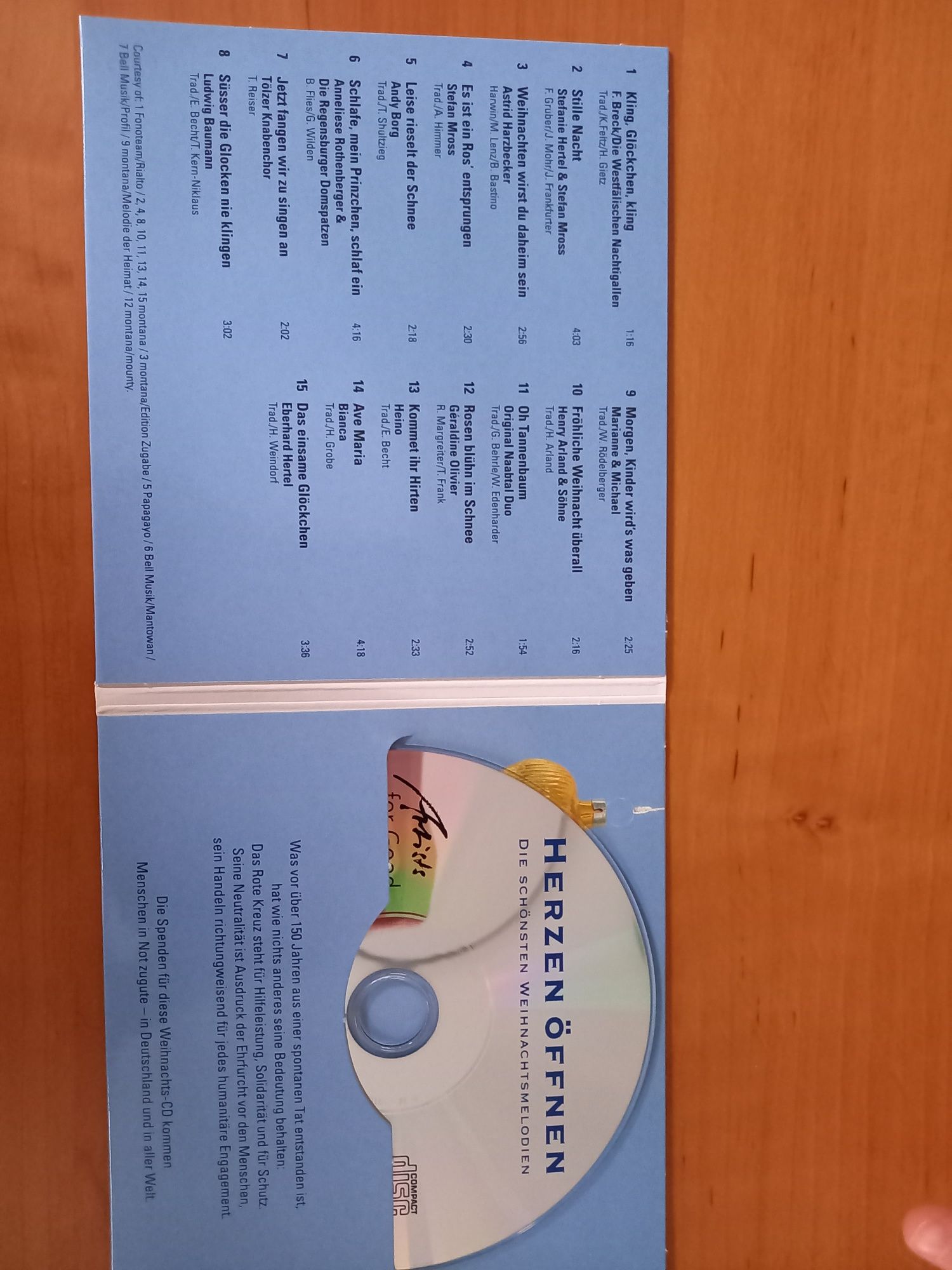 Kolędy po niemiecku CD