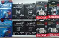 Карта памяті Kingstone Canvas Go Plus SD 256Gb SanDisk Extreme CFexpre