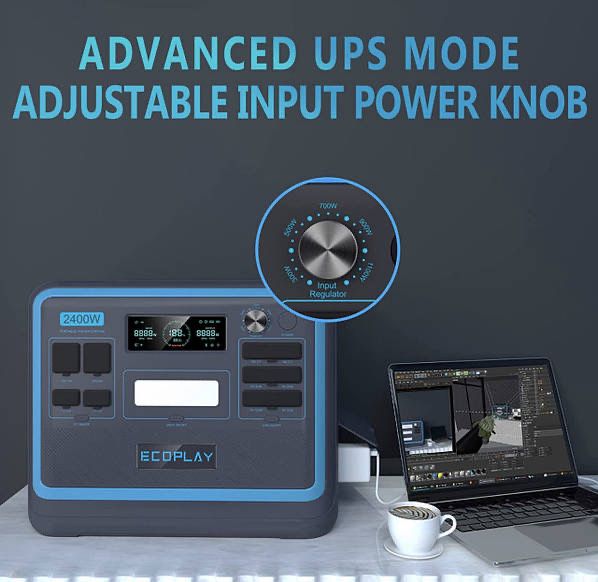 Зарядні станції EcoPlay P2400 ecoflow екофлов
