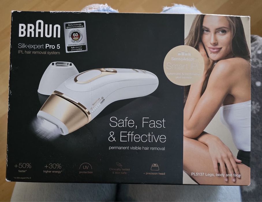 Braun Silk-expert Pro 5 IPL PL5137 – nowe, nieotwierane