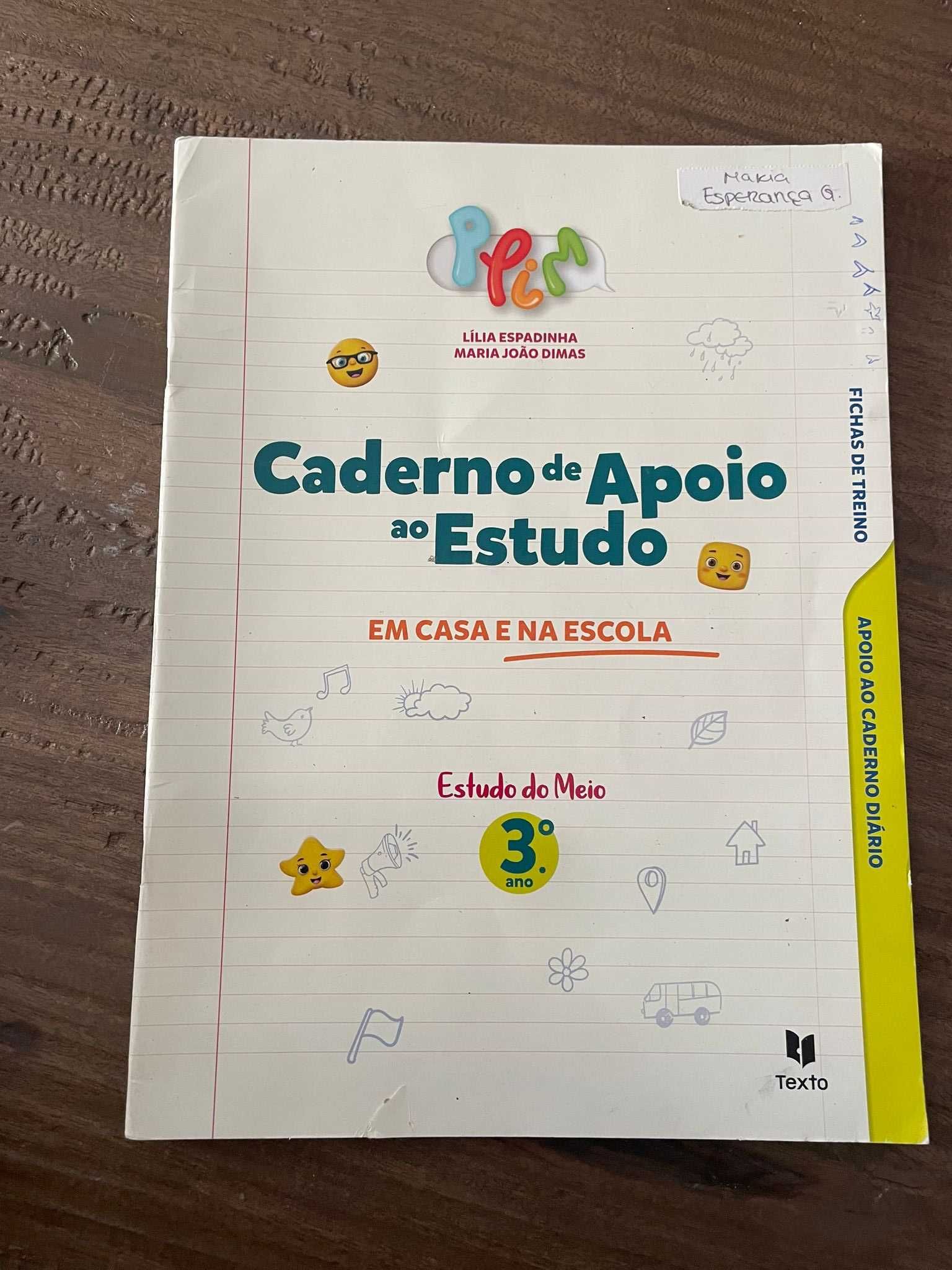 Livro Plim Estudo do Meio 3º Ano ( Manual + Cadernos de Fichas)