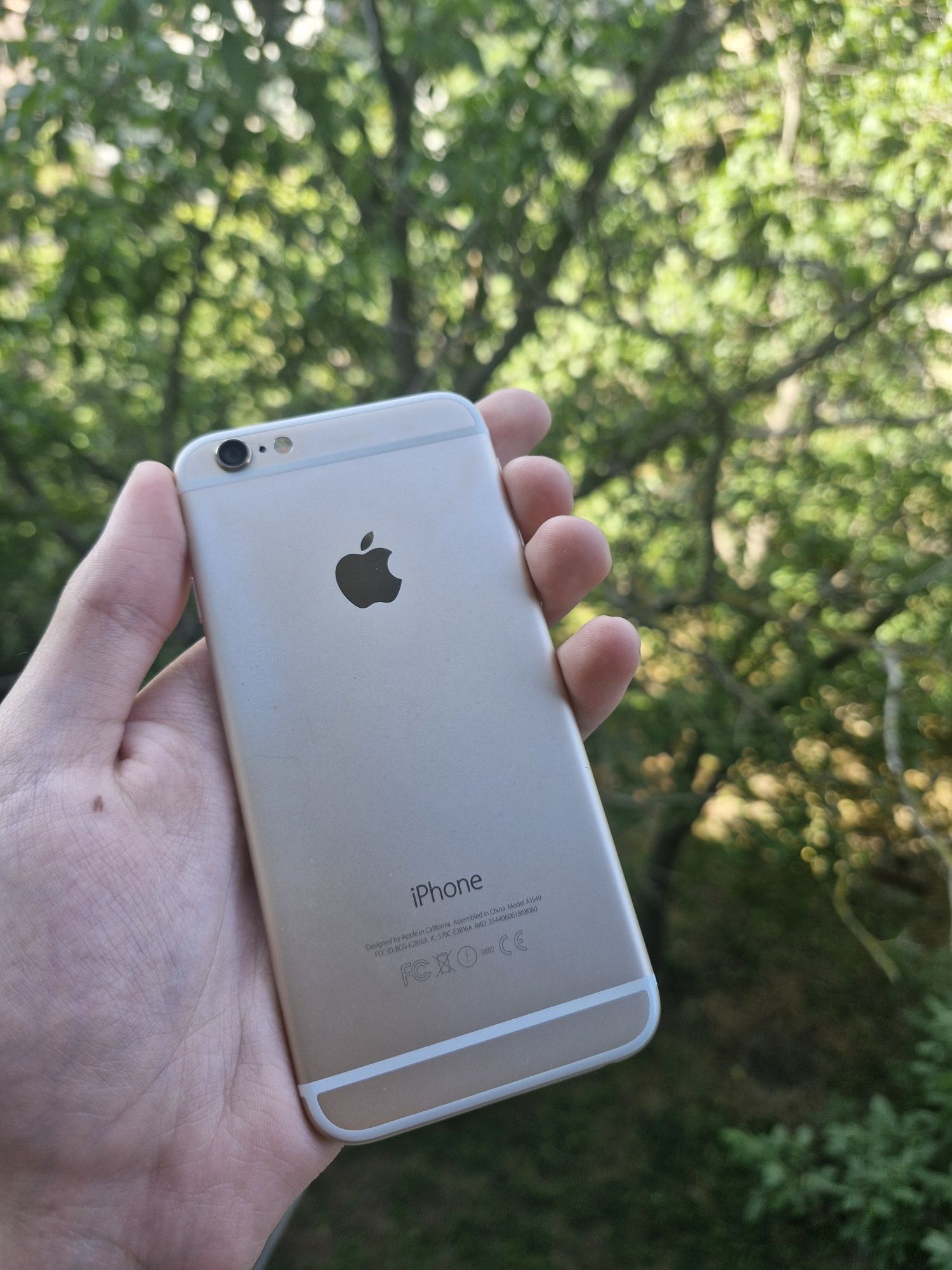 Iphone 6 16gb gold/гарний стан
