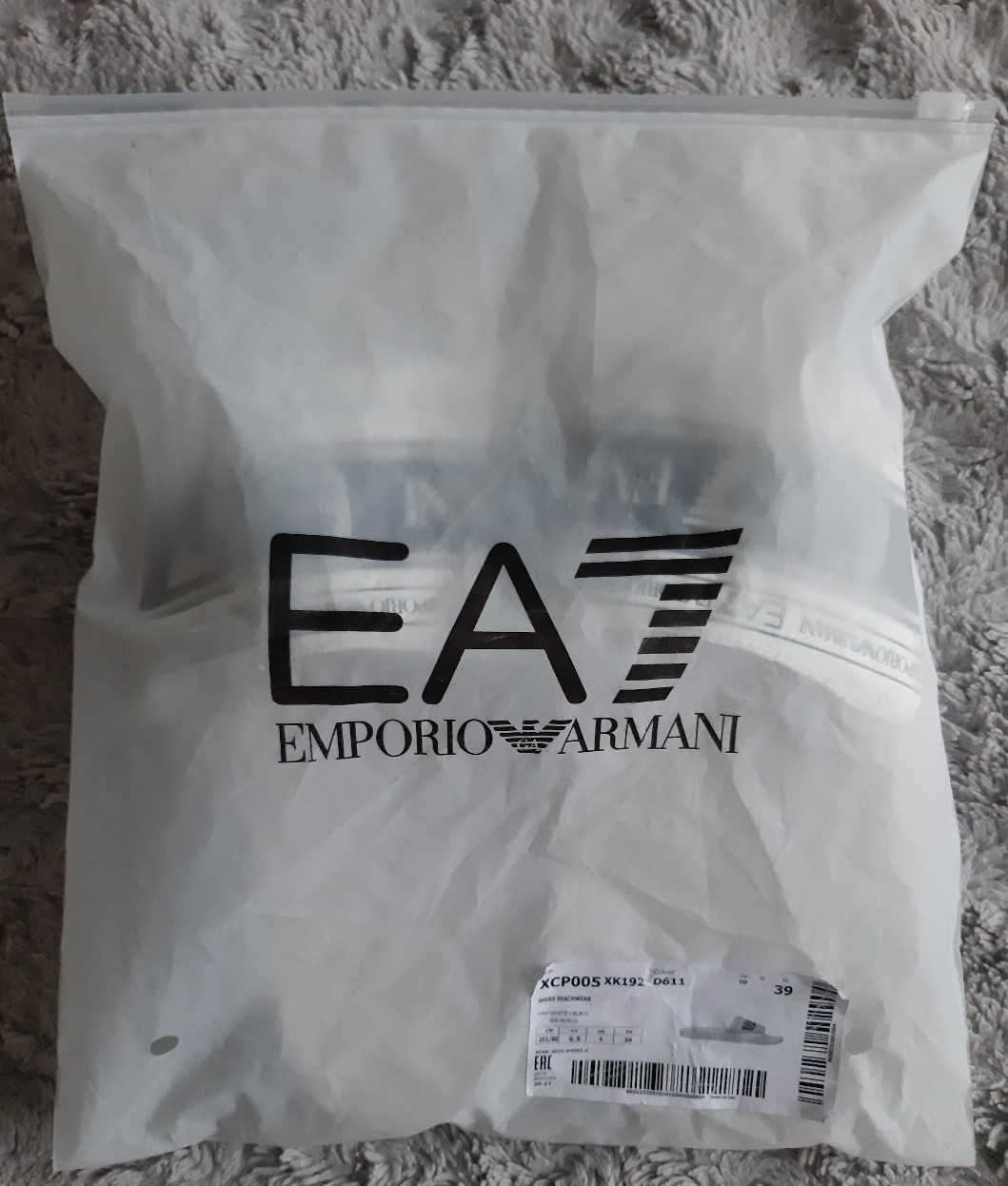 Klapki Emporio Armani