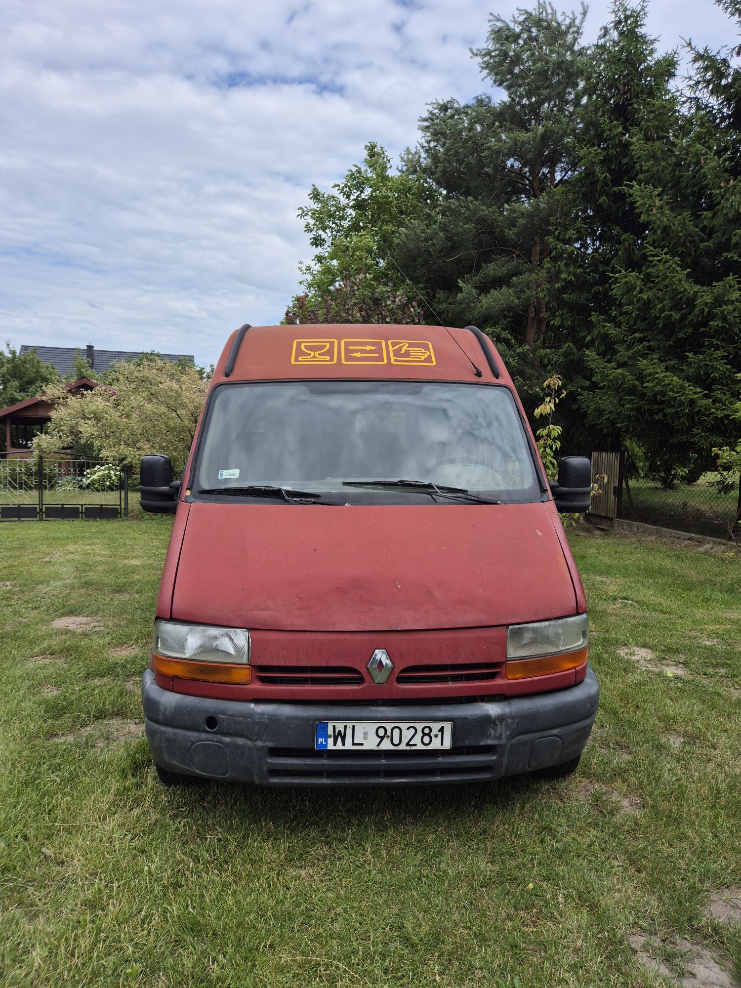Renault Master L2 H2 2.8 Uszkodzony silnik
