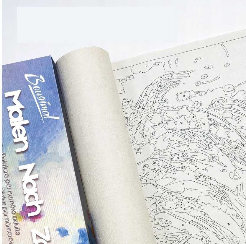 Malowanie Po Numerach Papuga Kakadu 40x50