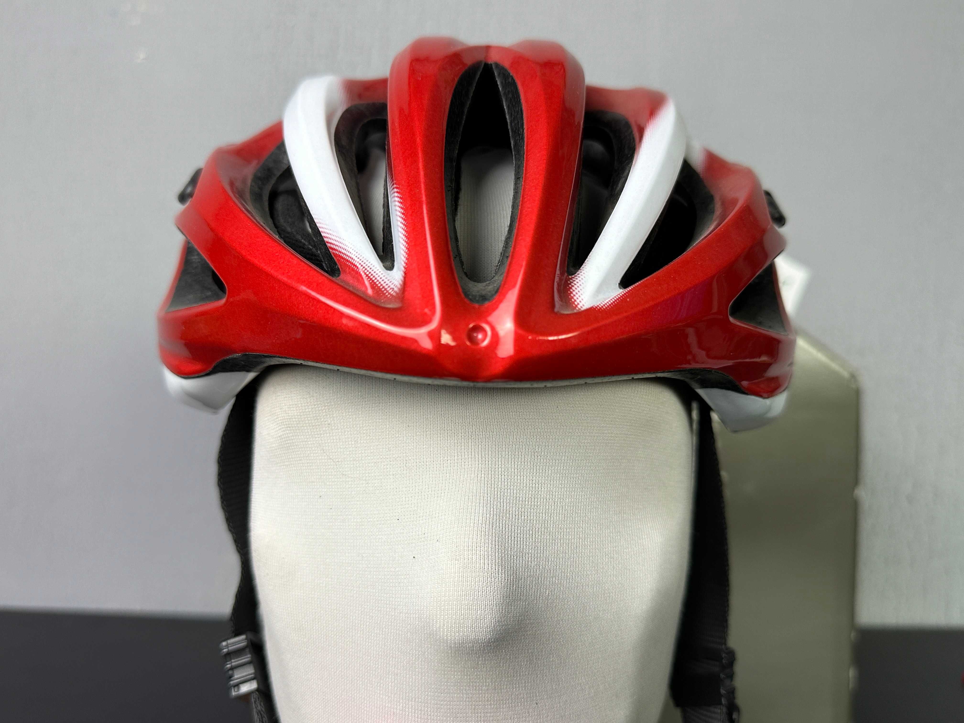 Kask UVEX FP1 czerwono biały