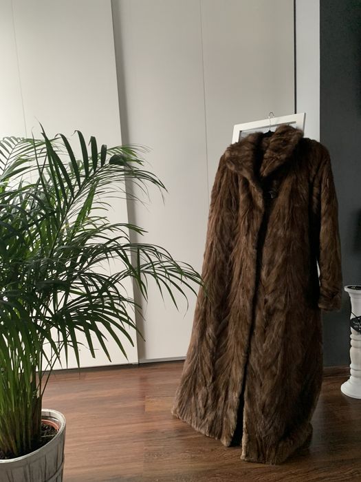 Futro naturalne z norek