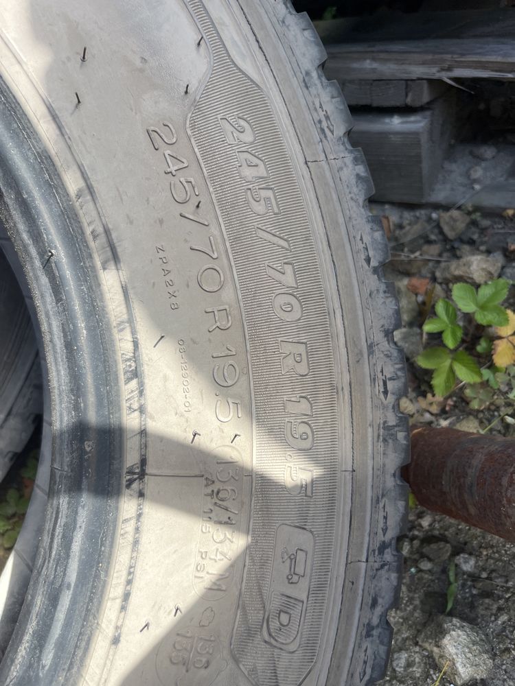 4x 245/70/19,5 Michelin X Multi D 2019r 7mm 4szt napędowe FV