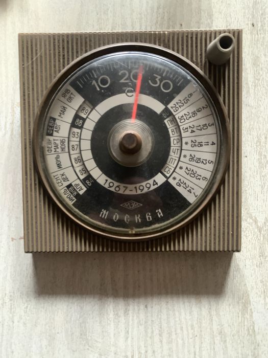 Термометр-календарь ссср