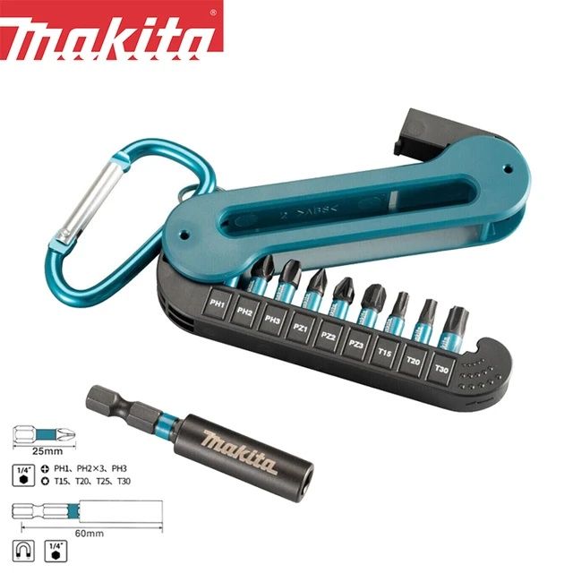 Makita kit 10 peças