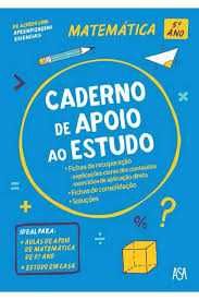 Livro "Cadernos de Apoio ao Estudo Matemática 5.º Ano"