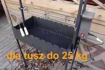Rożen obrotowy do grilla - Rożen elektryczny do grillowania - Grill